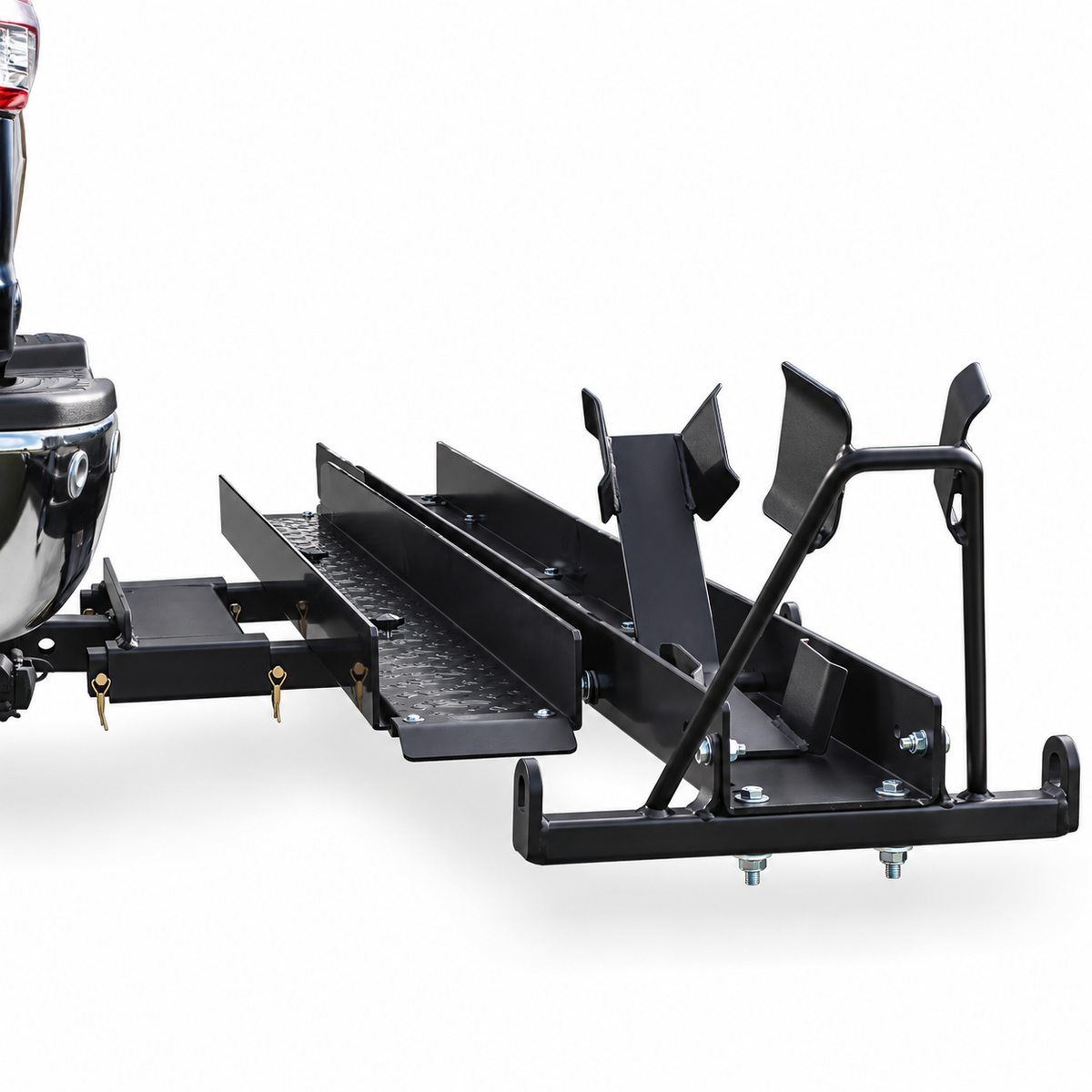 SlipStream Alloy Motorbike Carrier with Ramp & Wheel Lock