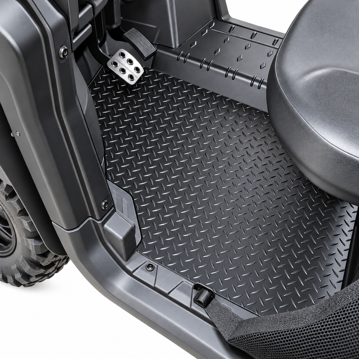 Defender Front Rubber Floor Mats