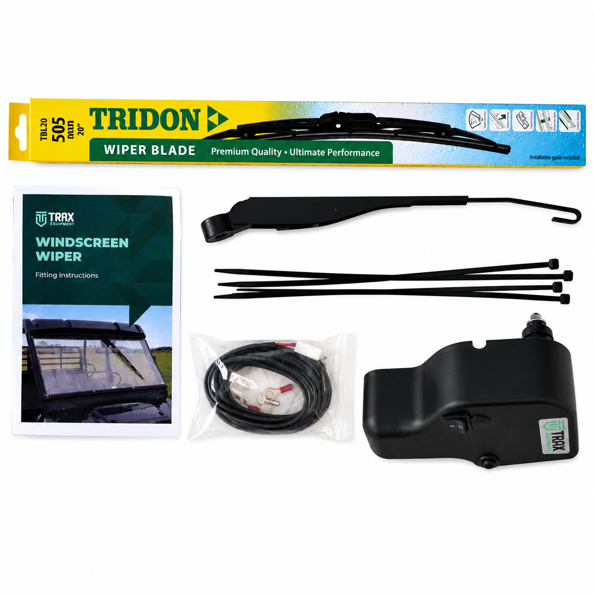 Mule Pro FX/DX Wiper Kit (105° Sweep)