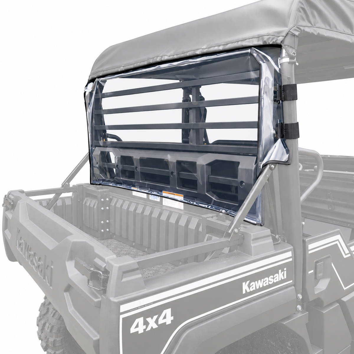Mule Pro FXT Clear Back Panel