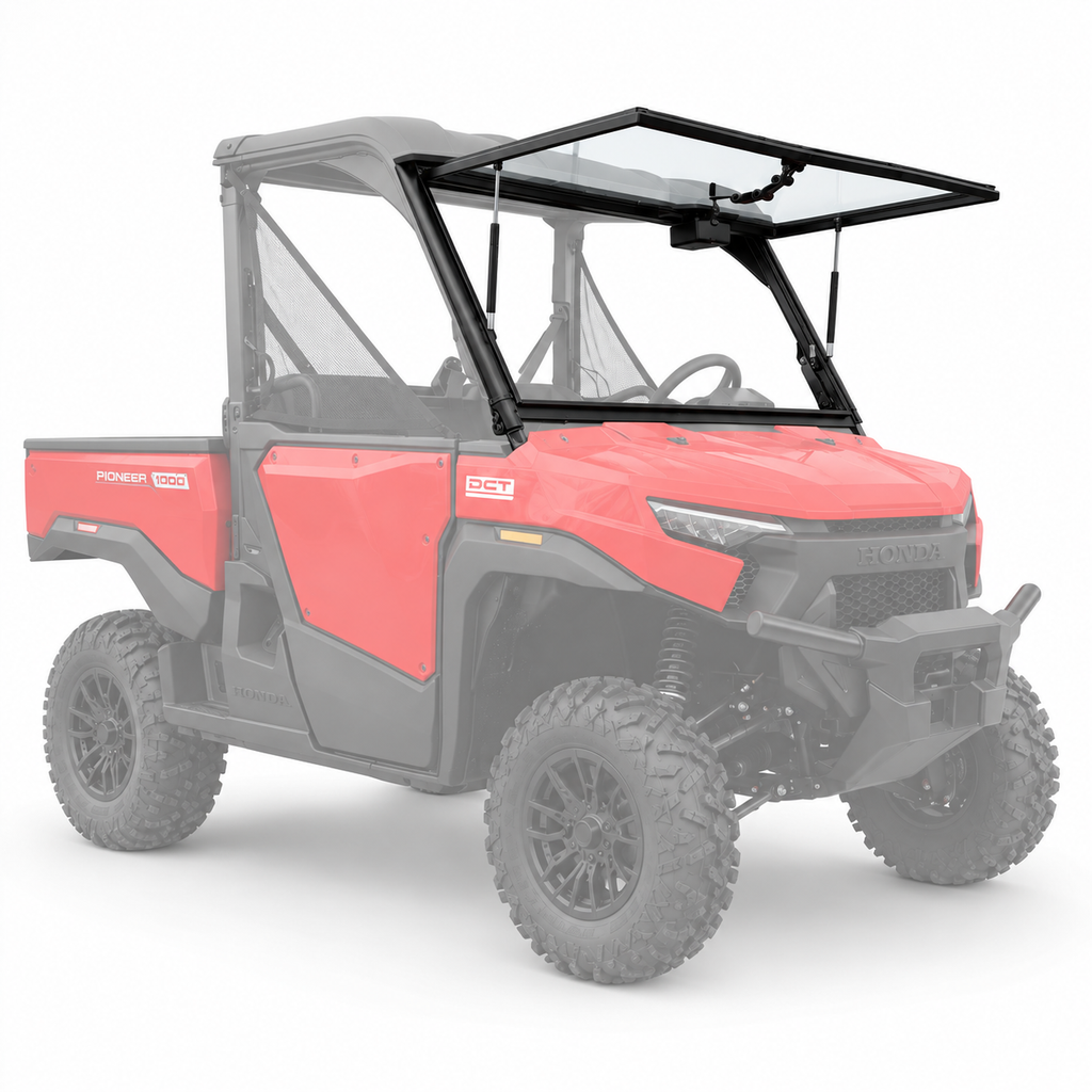 Pioneer 1000 Deluxe Hinging Windscreen Kit