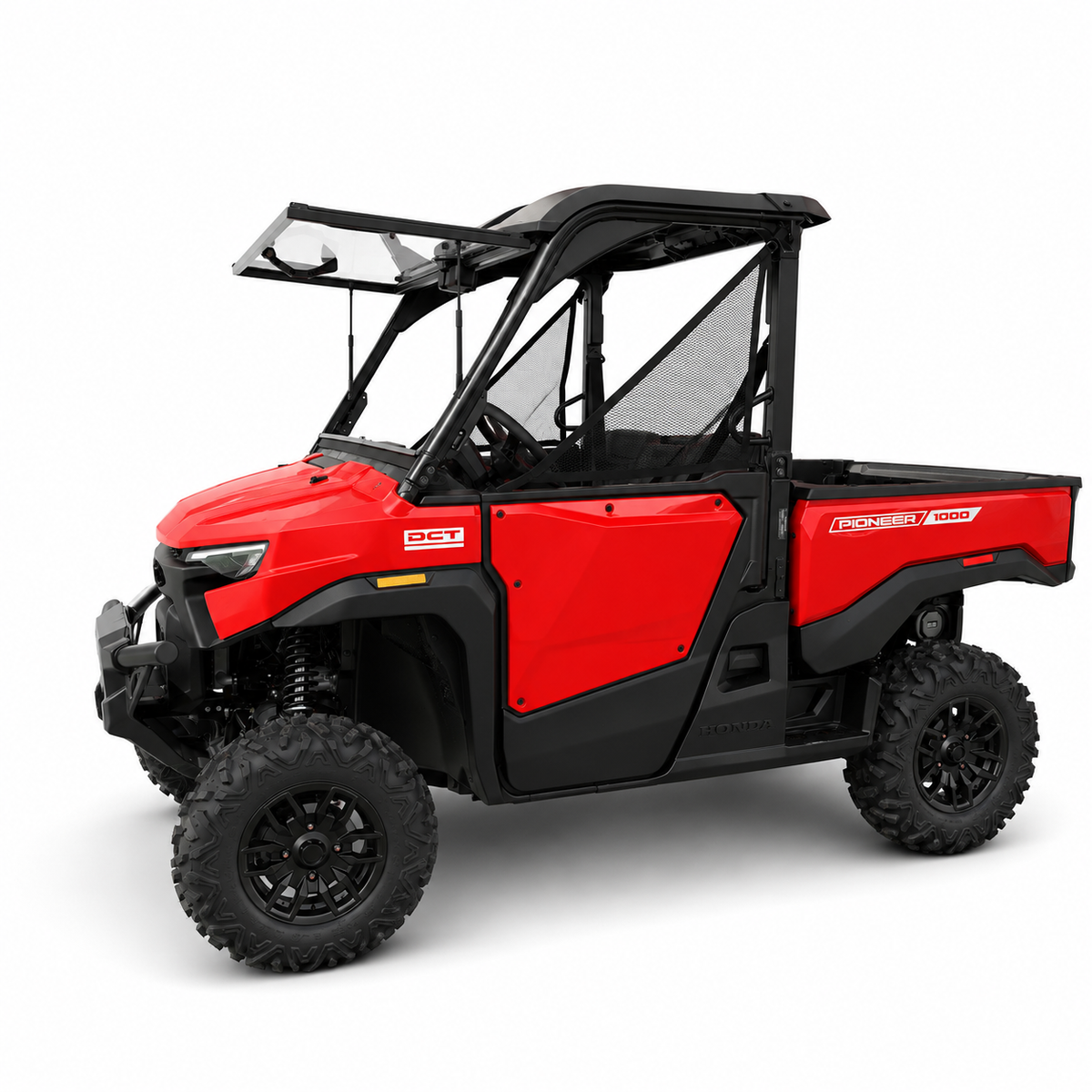 Pioneer 1000 Deluxe Hinging Windscreen & Wiper Kit