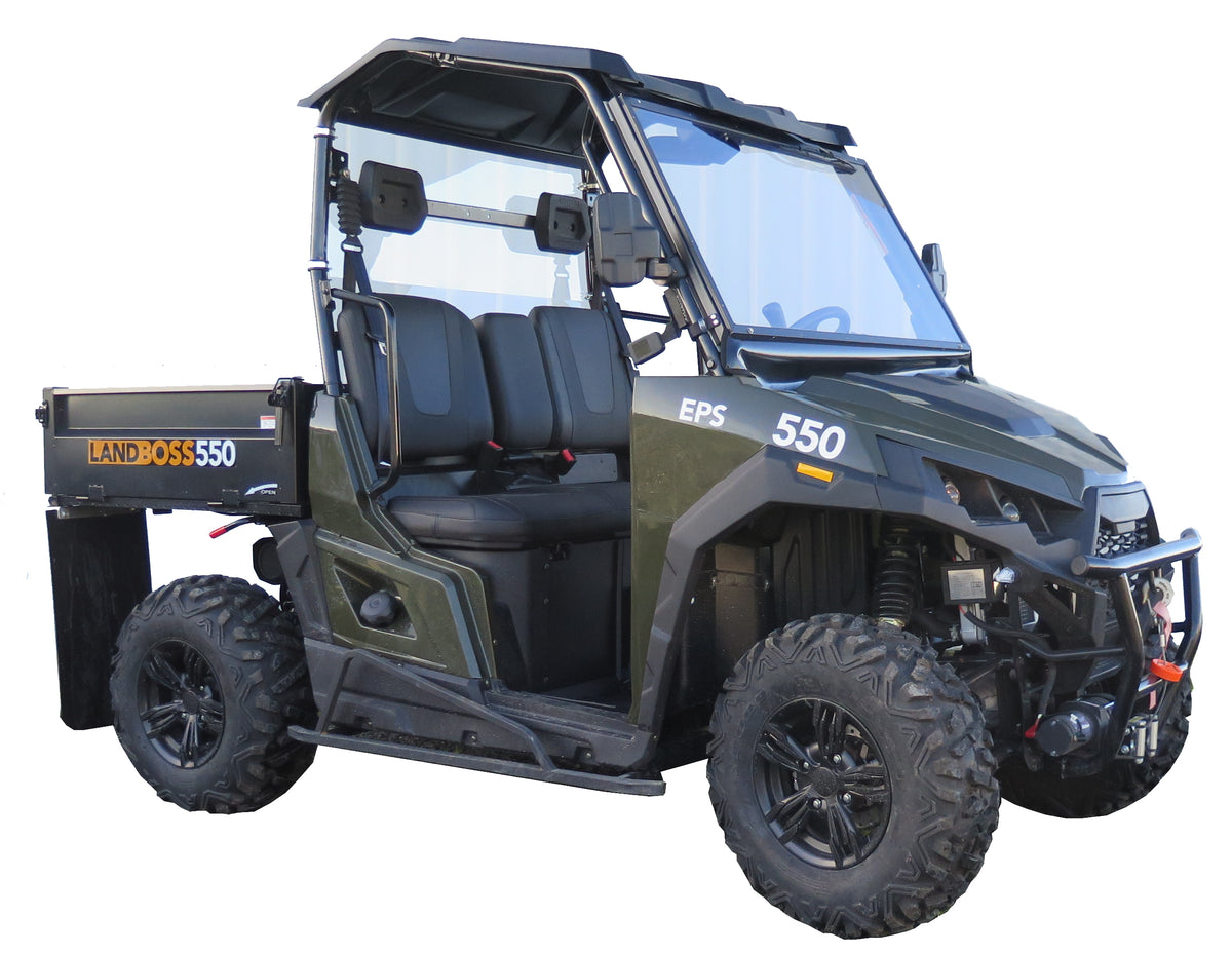Landboss 550 Fixed Windscreen & Wiper Kit