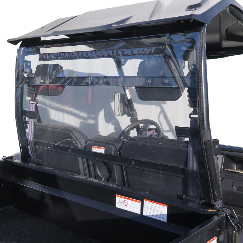 Landboss 550 Clear Back Panel