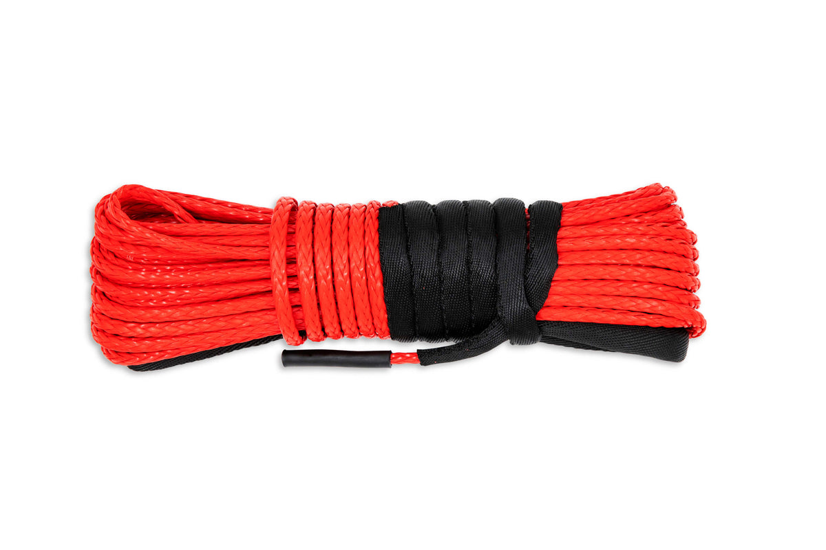 Synthetic Winch Cable - 2900kg Red