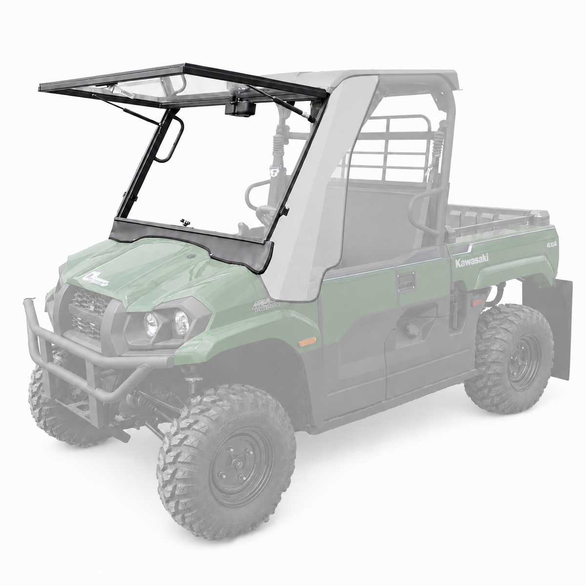 Mule Pro MX Hinging Windscreen & Wiper Kit