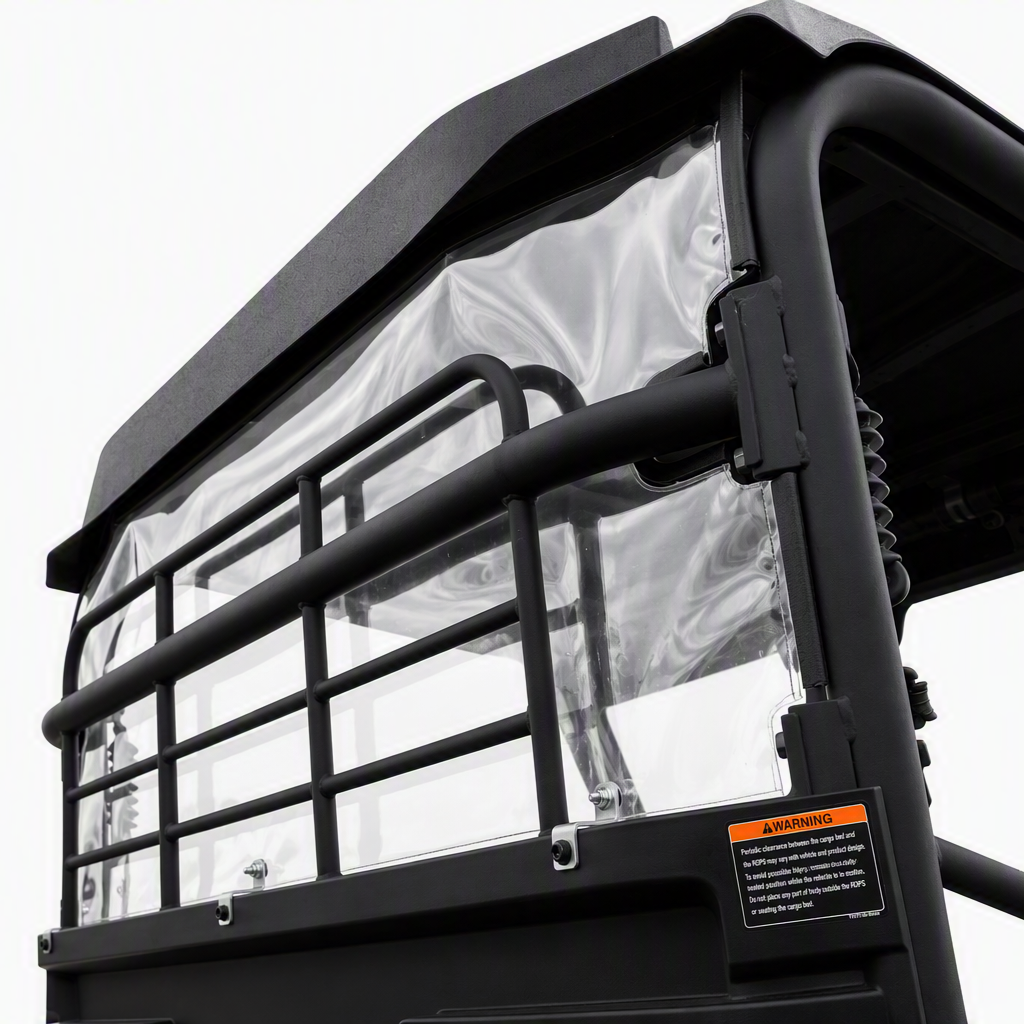 Mule Pro FXR Clear Back Panel
