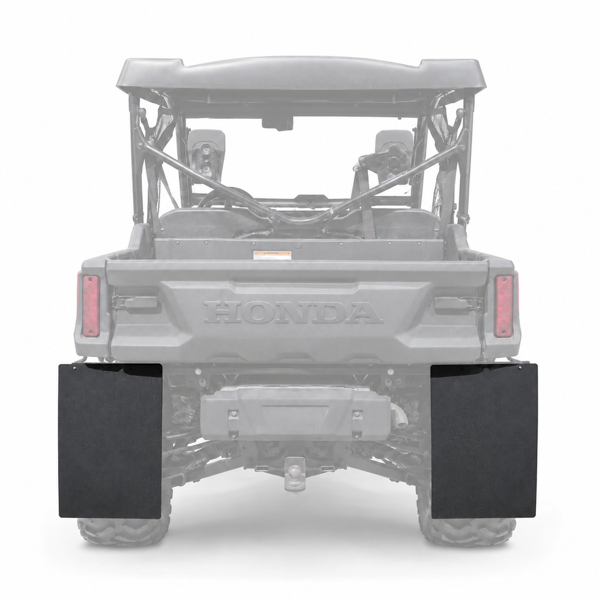 Pioneer 1000-3 Rear Mudflap Kit