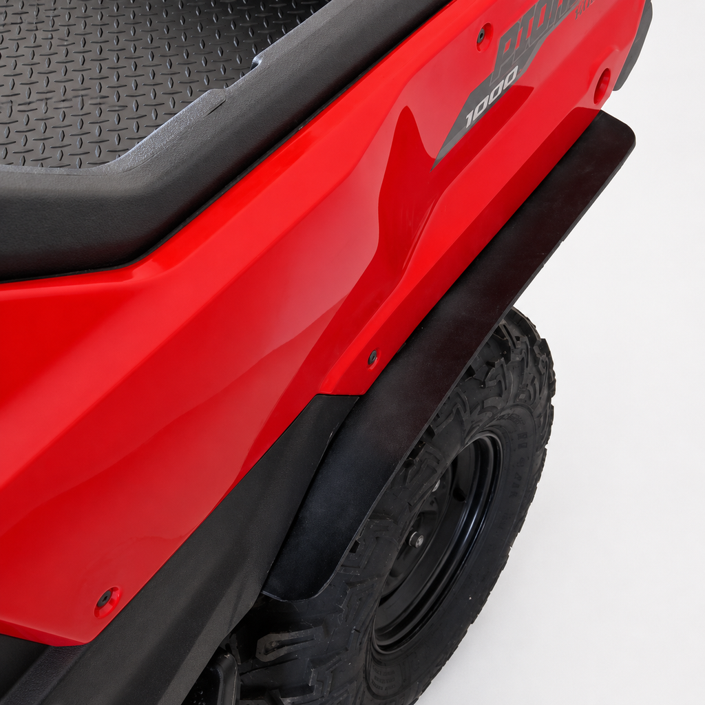 Pioneer 1000-3 Rear Mudguard Flares