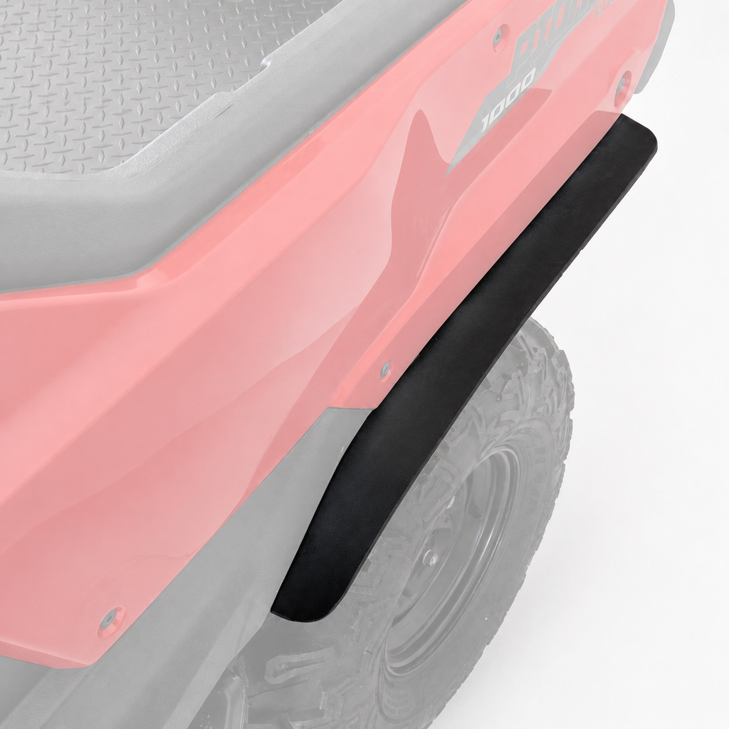 Pioneer 1000-3 Rear Mudguard Flares