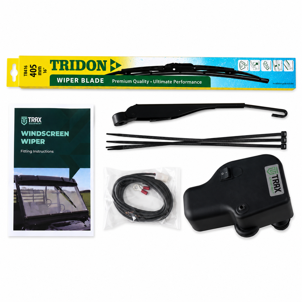 Pioneer 1000 Wiper Kit (175° Sweep - To Suit Fixed & Hinging Screens)