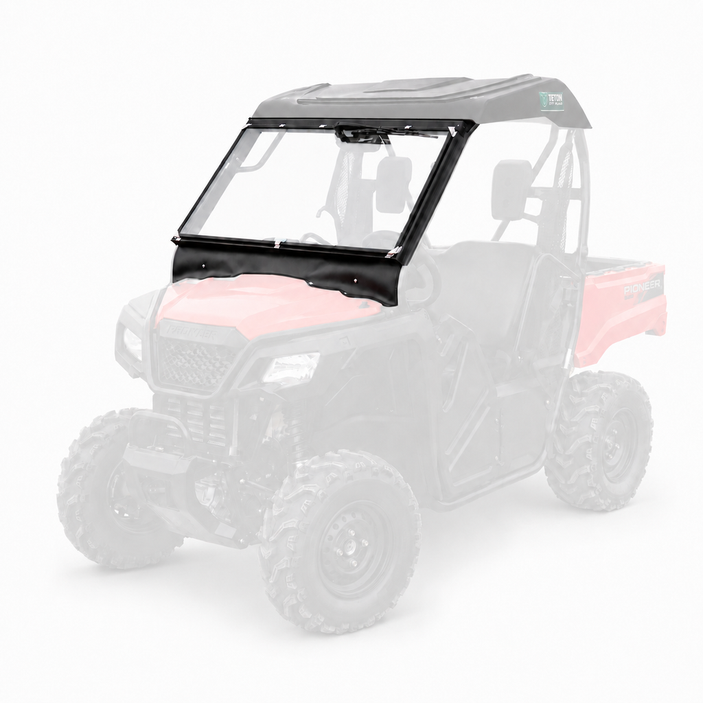 Pioneer 500/520 Fixed Windscreen & Wiper Kit