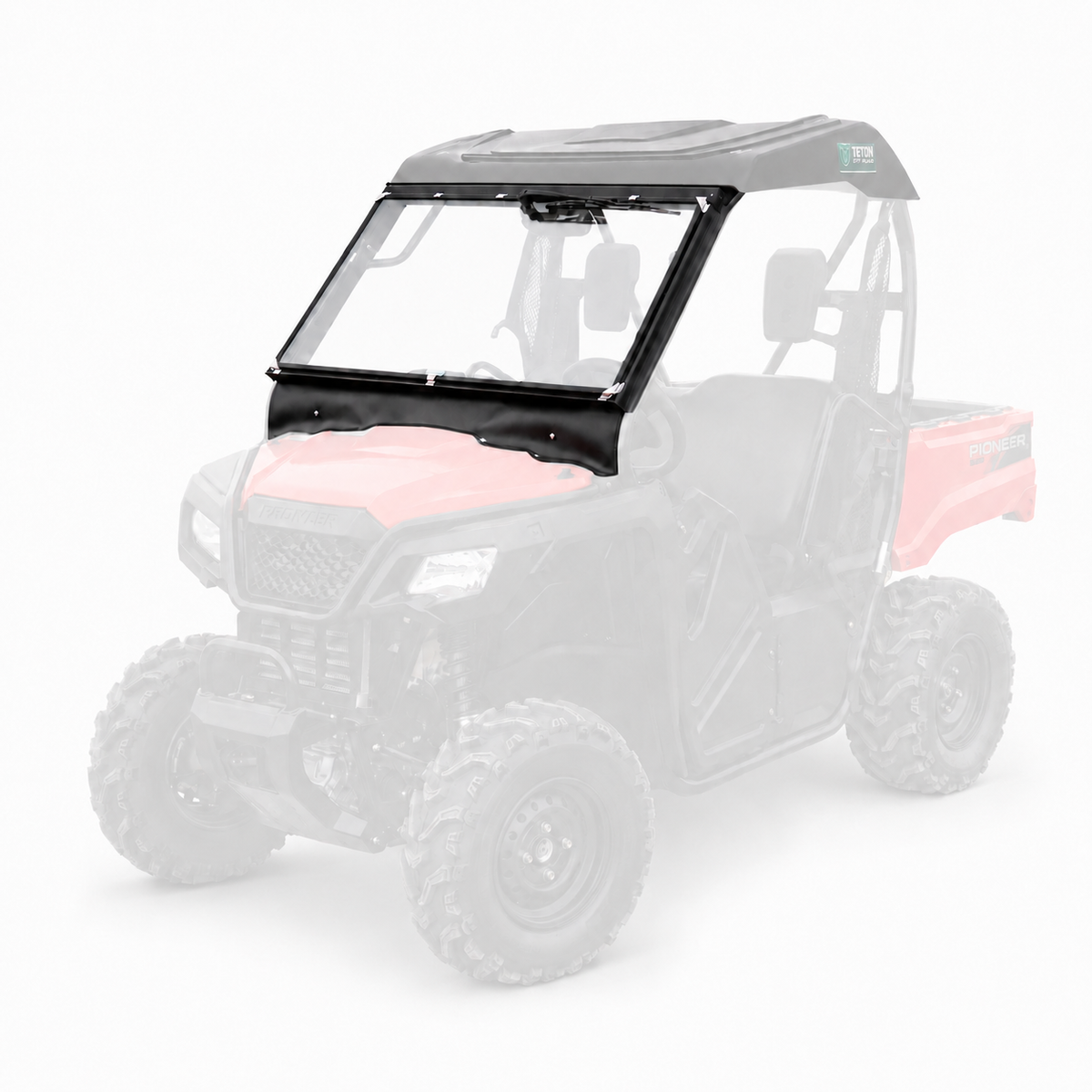 Pioneer 500/520 Fixed Windscreen & Wiper Kit