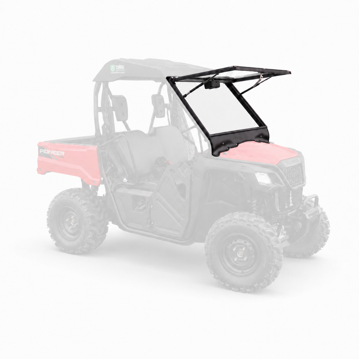 Pioneer 500/520 Hinging Windscreen & Wiper Kit