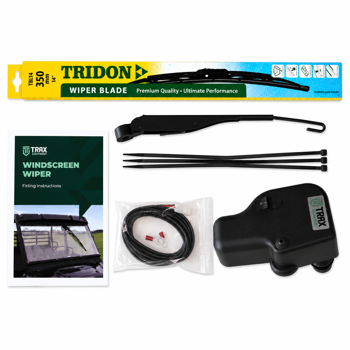 Pioneer 500/520 Wiper Kit (105° Sweep)