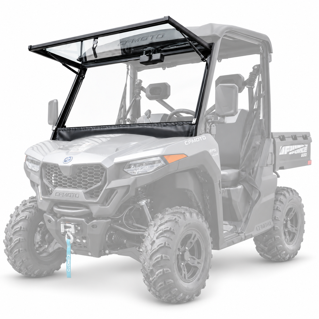 CF Moto U600 Hinging Windscreen & Wiper Kit