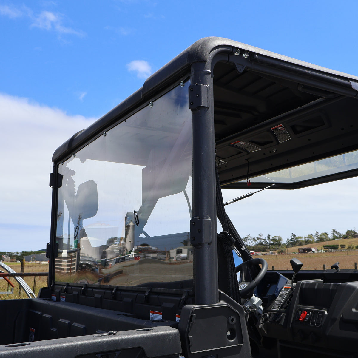 CF Moto U1000 Polycarb Clear Back Panel