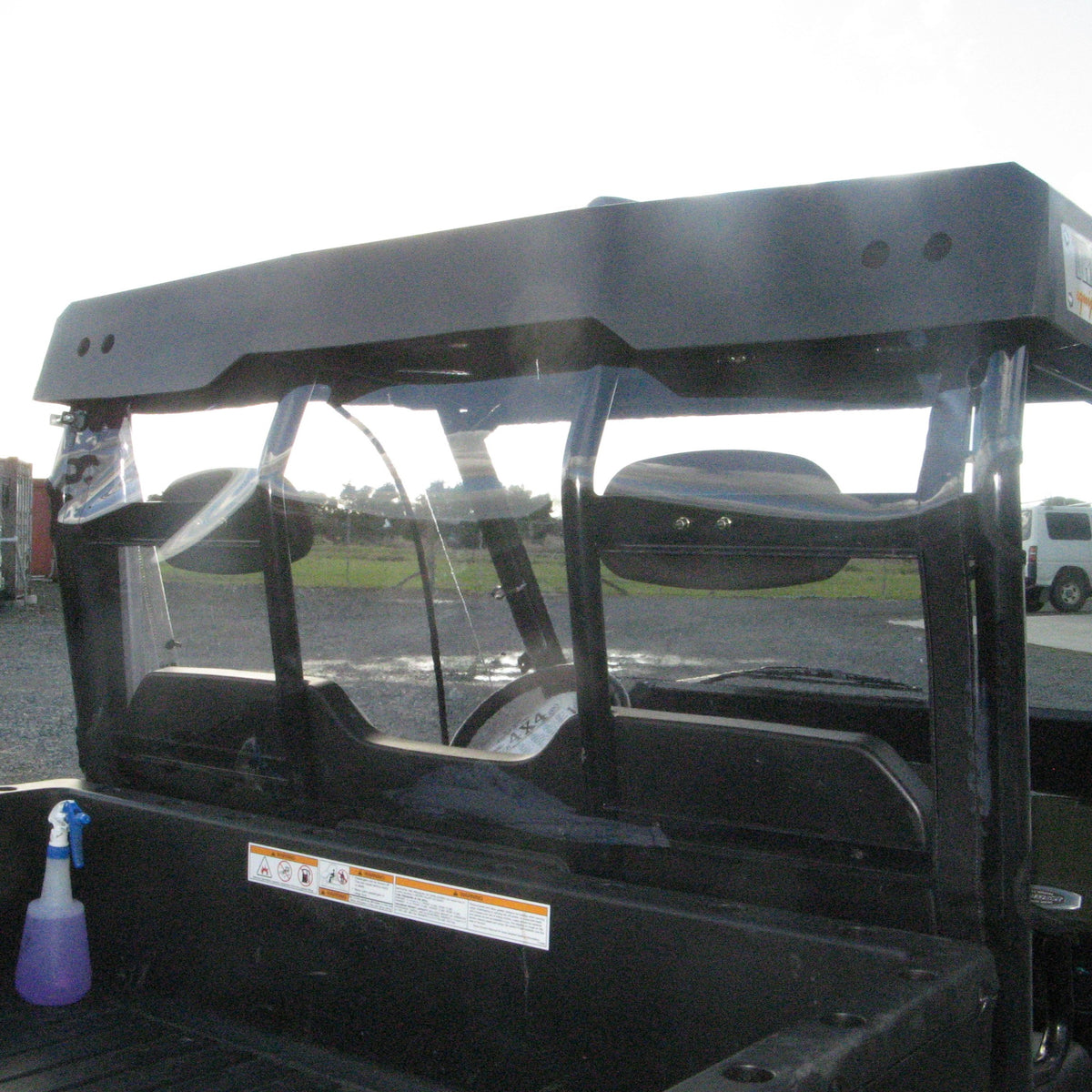 Ranger 800 Clear Back Panel