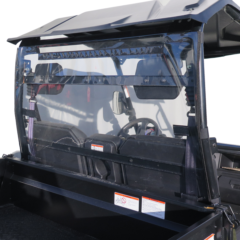 Landboss 550 PVC Clear Back Panel