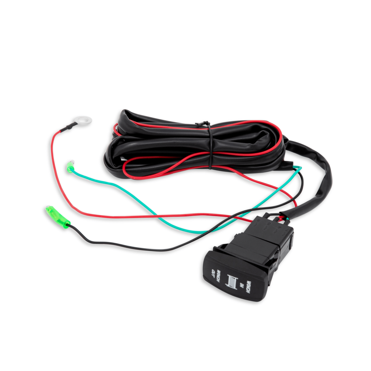 EPIK Winch Replacement Dash Rocker Switch & Wiring Loom