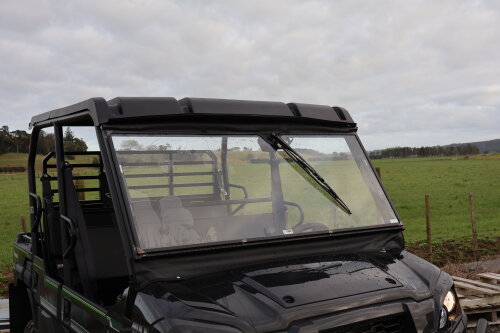 Mule Pro FXT Hinging Windscreen